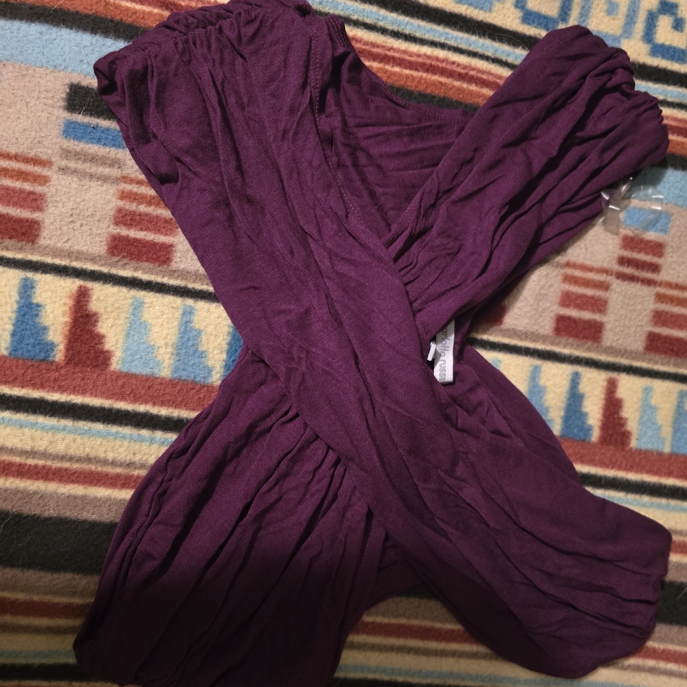 Purple Maxi Skirt